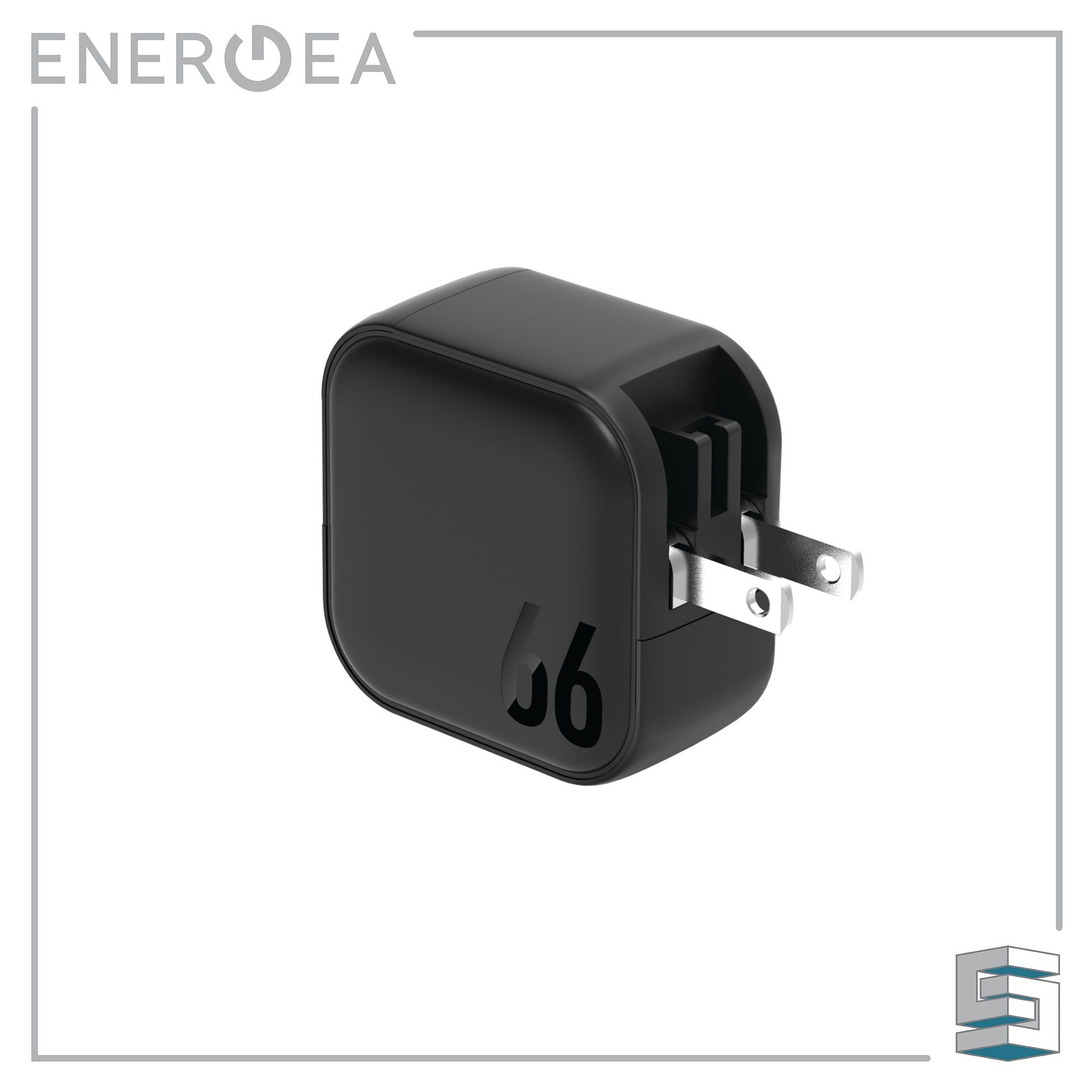 Wall Charger - ENERGEA Travelite GAN66 (US+UK) Global Synergy Concepts
