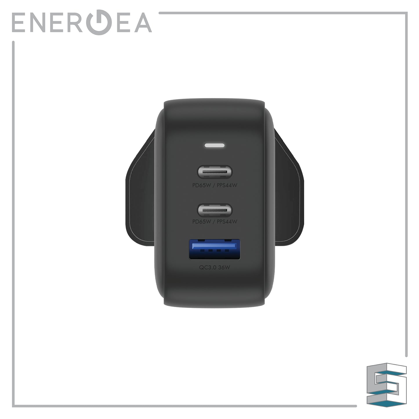 Wall Charger - ENERGEA Travelite GAN66 (US+UK) Global Synergy Concepts