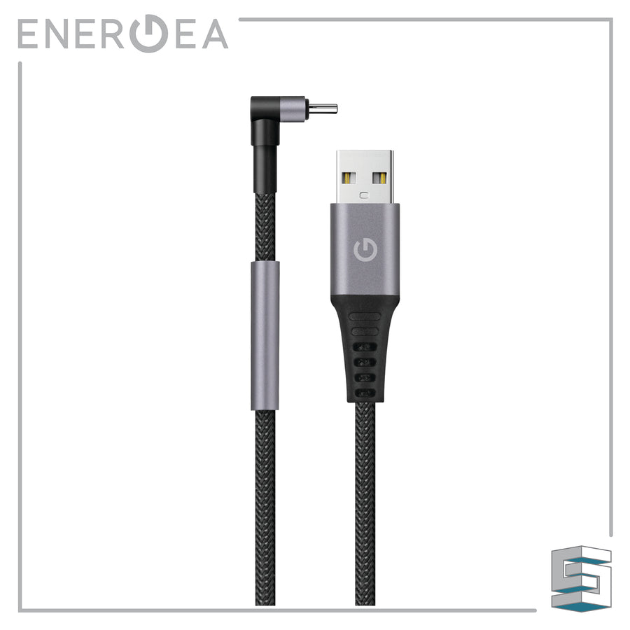 Charge & Sync USB-A to Lightning Video Cable - ENERGEA AluTough Edge MFI 1.5m (antimicrobial) Global Synergy Concepts
