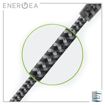 Charge & Sync 2.0 USB-C to USB-A 5A Cable - ENERGEA FibraTough 1.5m Global Synergy Concepts