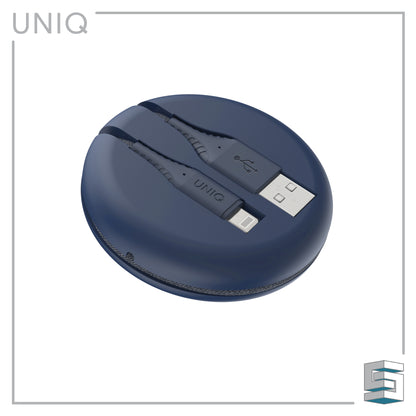 Charge & Sync USB-A to Lightning Cable with Smart Cable Organiser - UNIQ Halo 1.2m Global Synergy Concepts