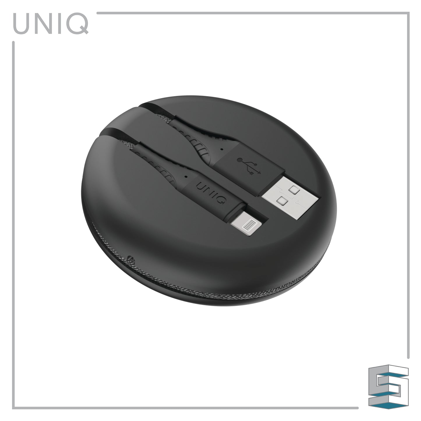 Charge & Sync USB-A to Lightning Cable with Smart Cable Organiser - UNIQ Halo 1.2m Global Synergy Concepts