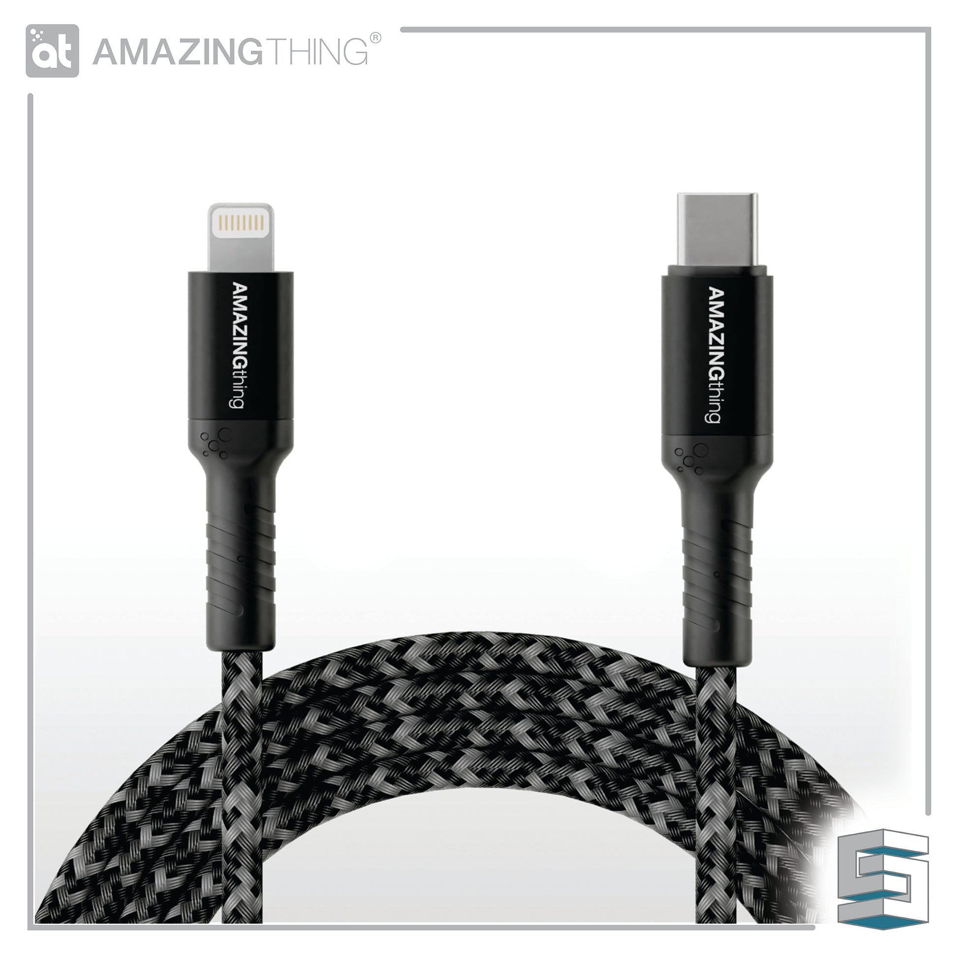 Lightning to USB-C Cable - AMAZINGTHING Bullet Shield MFI 1.2M Global Synergy Concepts