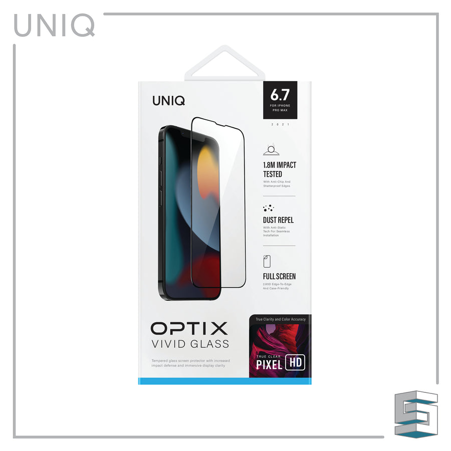 Tempered Glass for Apple iPhone 13 series – UNIQ Optix Vivid 2.85D Global Synergy Concepts