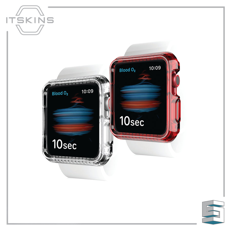 Case for Apple Watch SE/7/6/5/4 Series - ITSKINS Spectrum Clear (x 2 pieces) Global Synergy Concepts