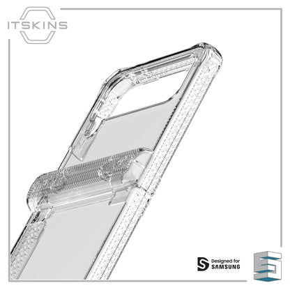 Case for Samsung Galaxy Z Flip4 5G - ITSKINS Supreme_R Clear // Hinge Global Synergy Concepts