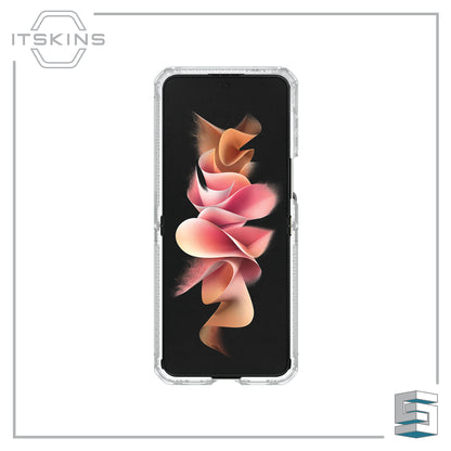 Case for Samsung Galaxy Z Flip4 5G - ITSKINS Supreme_R Clear // Hinge Global Synergy Concepts