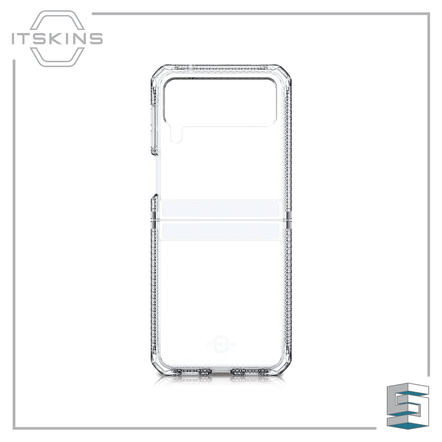 Case for Samsung Galaxy Z Flip3 5G - ITSKINS Hybrid // Clear Global Synergy Concepts
