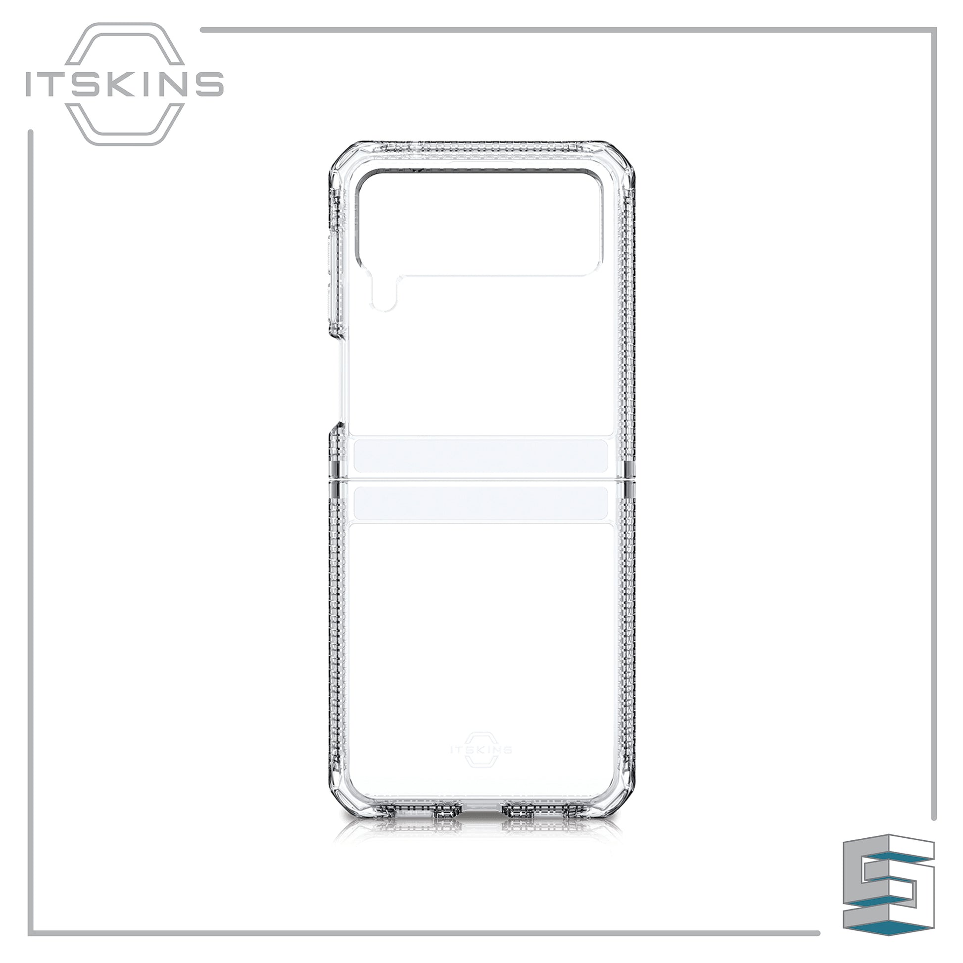 Case for Samsung Galaxy Z Flip3 5G - ITSKINS Hybrid // Clear Global Synergy Concepts