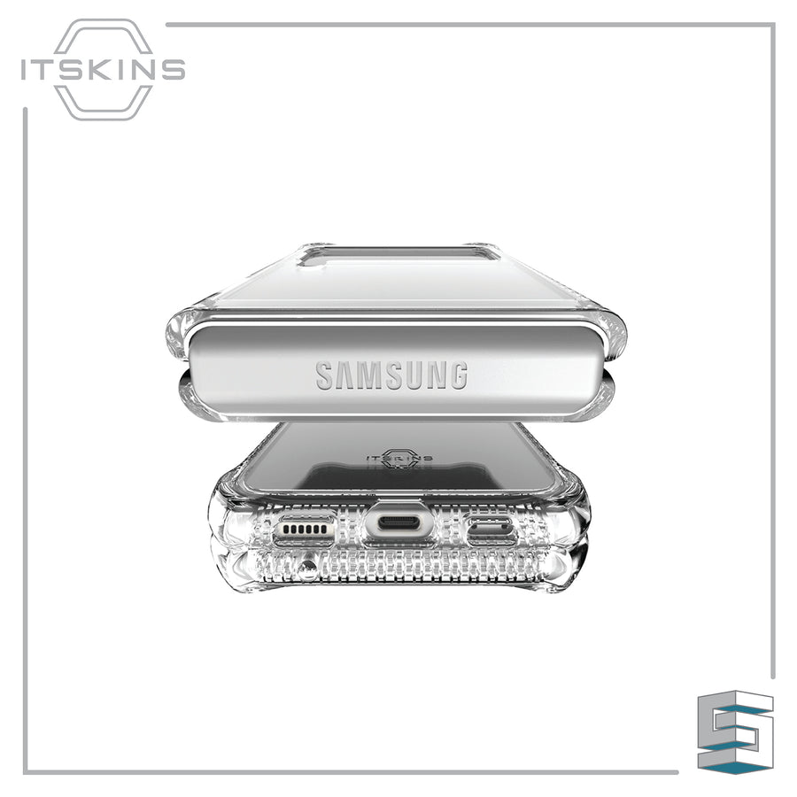 Case for Samsung Galaxy Z Flip3 5G - ITSKINS Hybrid // Clear Global Synergy Concepts