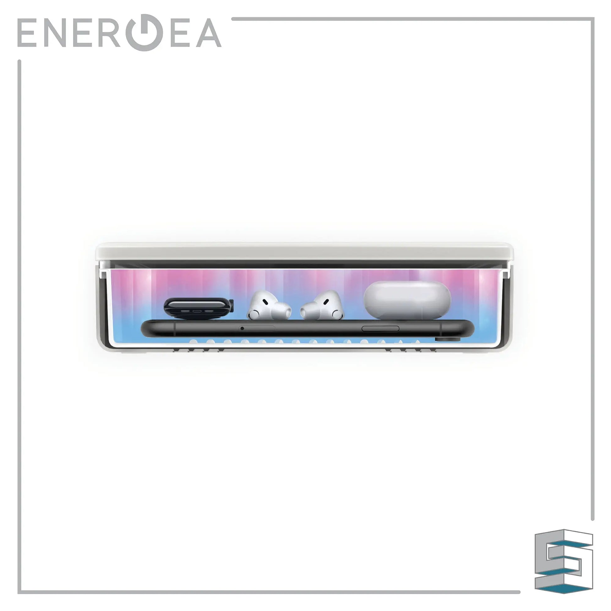 UVC LED Sanitizing Box with Fast Wireless Charging - Energea Stera360 Global Synergy Concepts