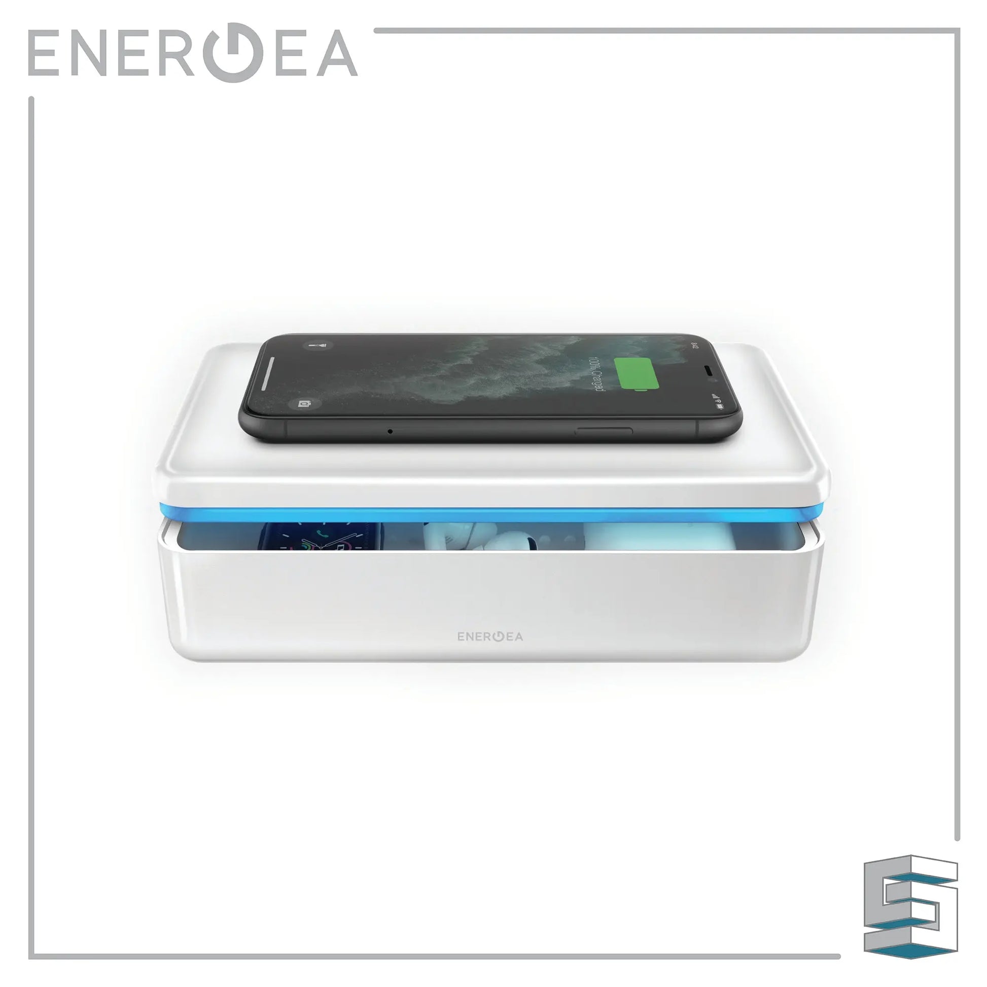 UVC LED Sanitizing Box with Fast Wireless Charging - Energea Stera360 Global Synergy Concepts