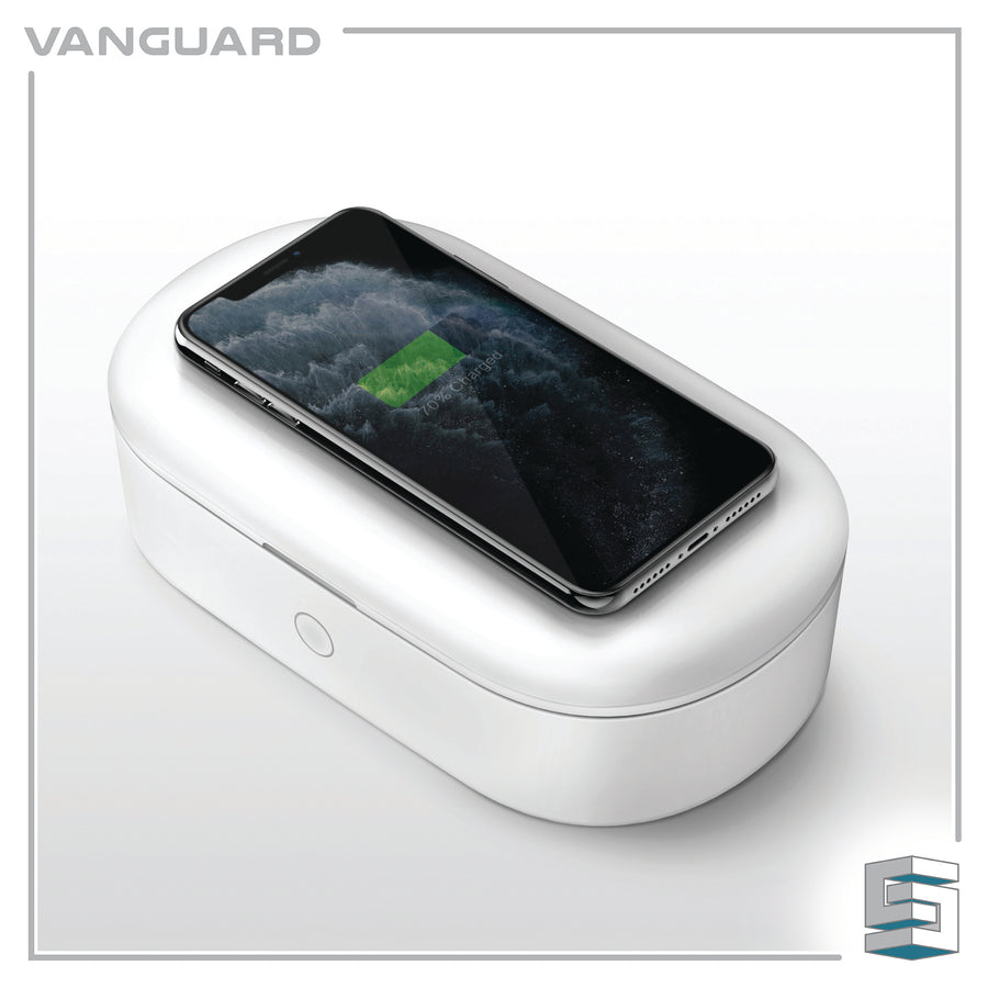 UV Sanitizing Box with Wireless Charger - VanGuard SmartCare Vault Pro Global Synergy Concepts
