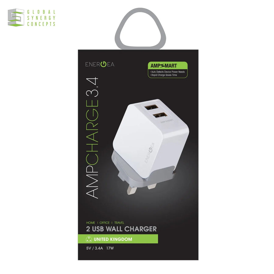 Wall Charger - Energea AmpCharge 3.4 Global Synergy Concepts