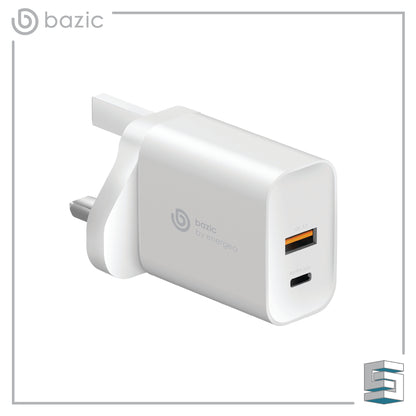 Dual Ports PD Wall Charger - Bazic by ENERGEA GoPort PD30W Global Synergy Concepts