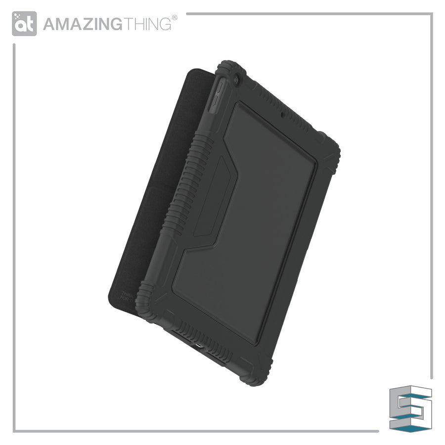 Case for Apple iPad 10.2" (2020) - AMAZINGTHING Military Drop Proof (antimicrobial) Black Global Synergy Concepts