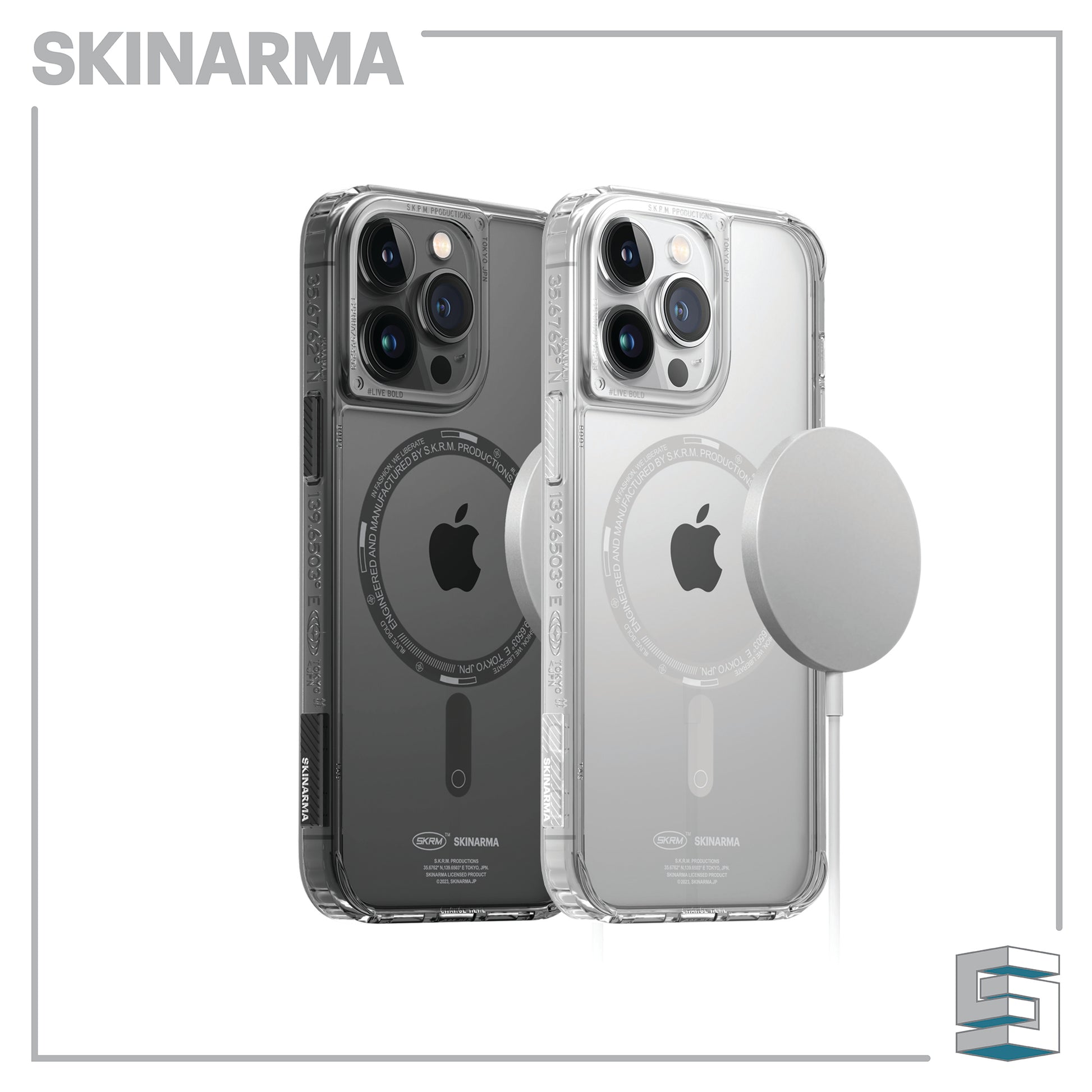 Case for Apple iPhone 14 series - SKINARMA Saido MagCharge Global Synergy Concepts
